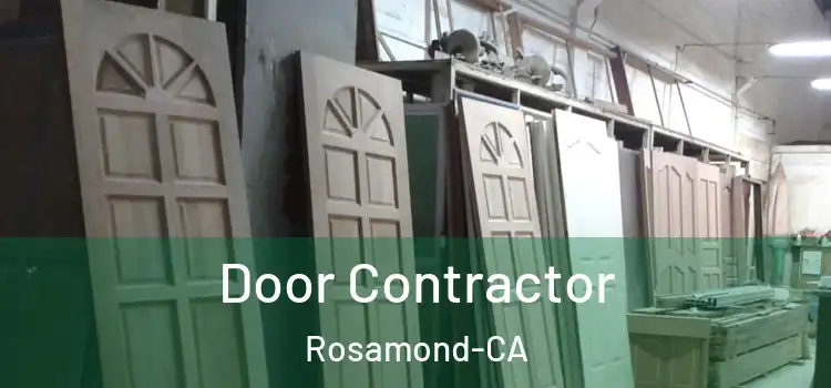  Door Contractor Rosamond-CA